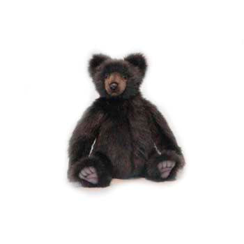 Teddy Bear,  Richie  Brown 14.5"L X 18.5"H