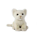 Lion Cub, White, 6.5" L, Endangered