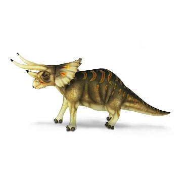Triceratops (Cream) Dinosaur 50" L