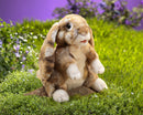 Silky Bunny Rabbit Hand Puppet