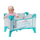 Pack and Play Crib, Soft Gray (includes storage bag), for up to 18" Dolls!  Retired!  Limited Supply!