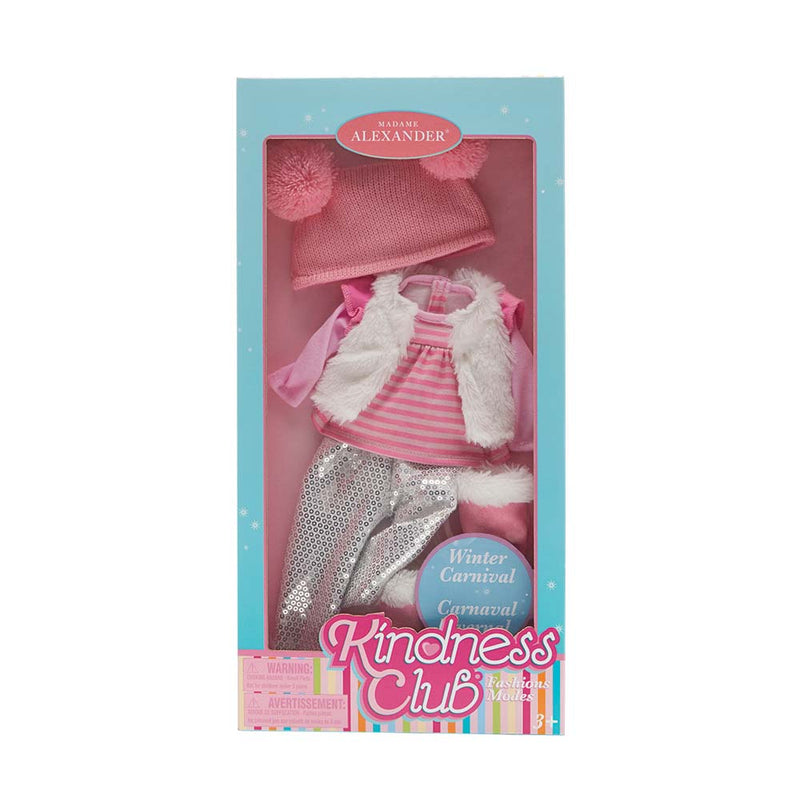 Winter Carnival Outfit Set For 14" Alexander Girlz and Kindness Club Dolls!