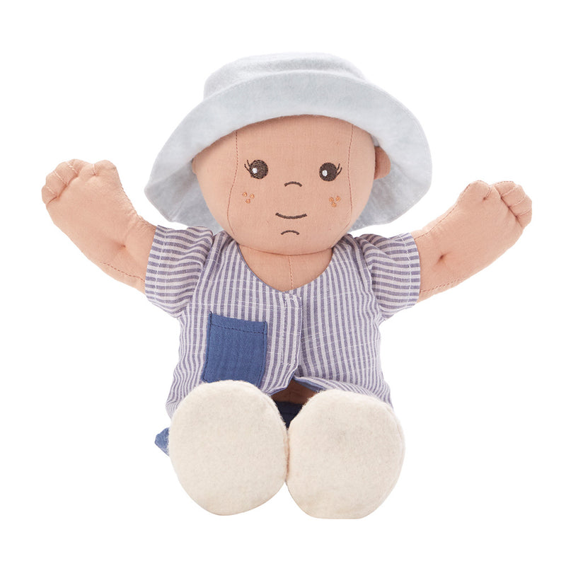 Baby Alex Cloth Doll Medium Skin, Ecco-Friendly!