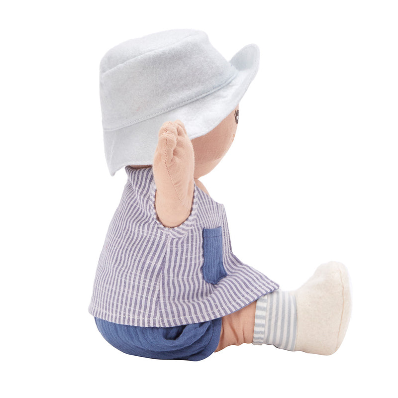 Baby Alex Cloth Doll Medium Skin, Ecco-Friendly!