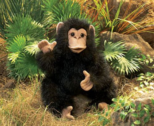 Monkey, Chimpanzee, Baby Hand Puppet