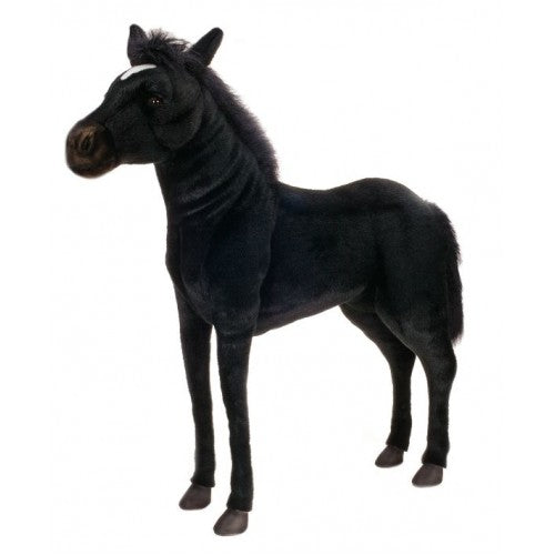 Black Beauty Ride-On Horse, 39'' H
