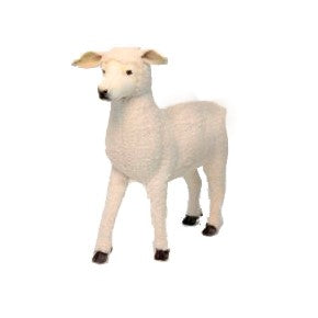 Lamb Animal Seat, Life Size, 32 "L X 27" H