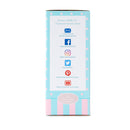 My First Baby Powder Pink, Dark Skin Tone, Painted Brown Eyes!