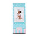 My First Baby Powder Pink, Dark Skin Tone, Painted Brown Eyes!