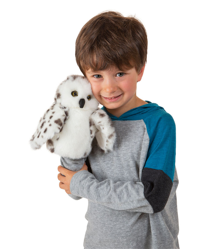 Little Snowy Owl, Child Size Puppet