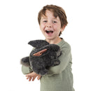 Small Gray Bunny Rabbit Hand Puppet