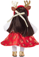 Deer Santa, Dark Skin, Brown Eyes, Brunette, 2023 Centennial Celebration!  Limited Edition of 200!