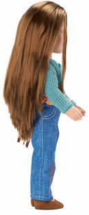 Paisley, 14" Alexander Girlz Doll, Light Skin Tone, Brown Eyes, Brunette Hair, New for 2024!  In Stock!