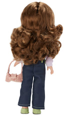 Emmi, 14" Alexander Girlz Doll, Light Skin Tone, Brown Eyes, Brunette, New for 2024!  In Stock!