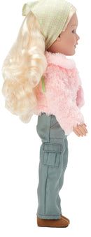 Avi - 14" Alexander Girlz Play Doll, Light Skin Tone, Blue Eyes, Blonde Hair!  New for 2024!  In Stock!