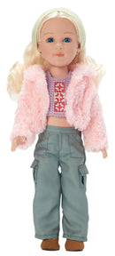 Avi - 14" Alexander Girlz Play Doll, Light Skin Tone, Blue Eyes, Blonde Hair!  New for 2024!  In Stock!