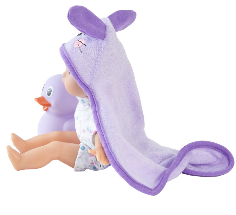 Splash and Play Little Cuties Lavender, 8" Baby Doll,  New for 2025!  In Stock!