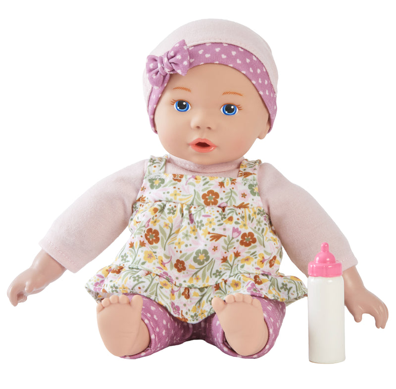 Petite Sweet Smiles Fancy Floral 10" Baby Doll New for 2025! In Stock!