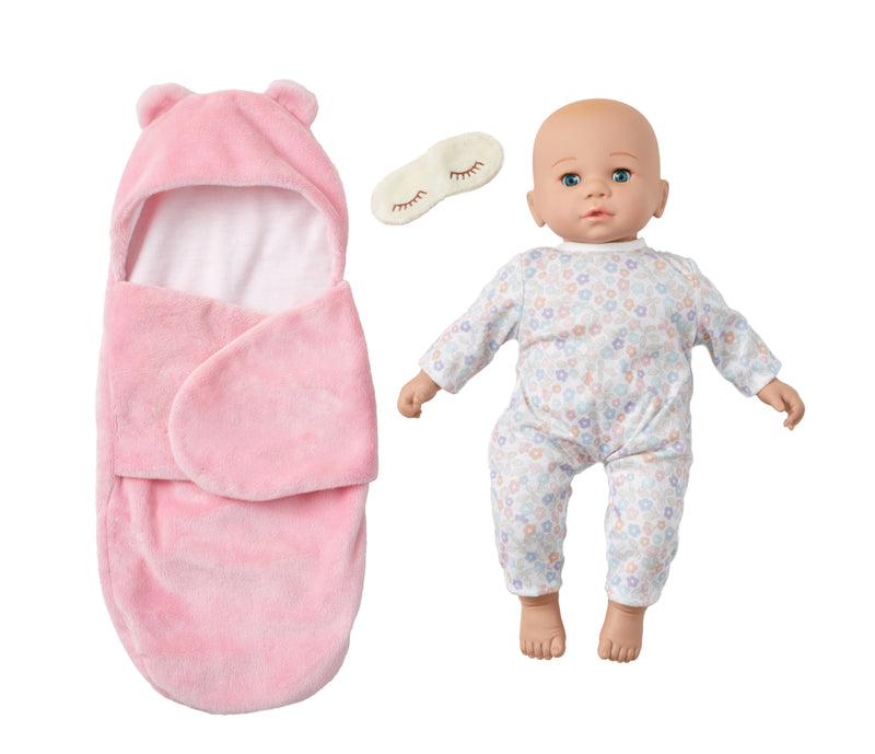 Sweet Smiles Bear Sleep Sack 14" Baby Doll
