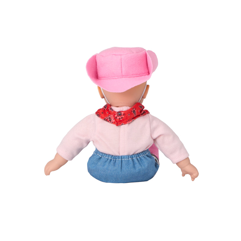 Petite Sweet Smiles Cowgirl Baby Doll 10",  New for 2025!  Expected to ship in May!