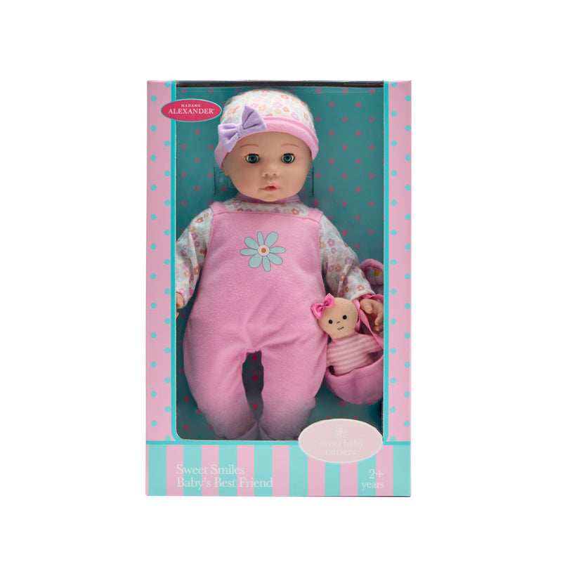 Sweet Smiles Baby's Best Friend, 14" Baby Doll, New for 2025!  In Stock!