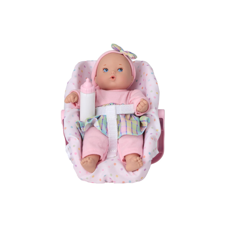 Little Cuties On The Go Playset 8" Baby Doll, New for 2025!  Expected to ship in May!  Pre-Order!