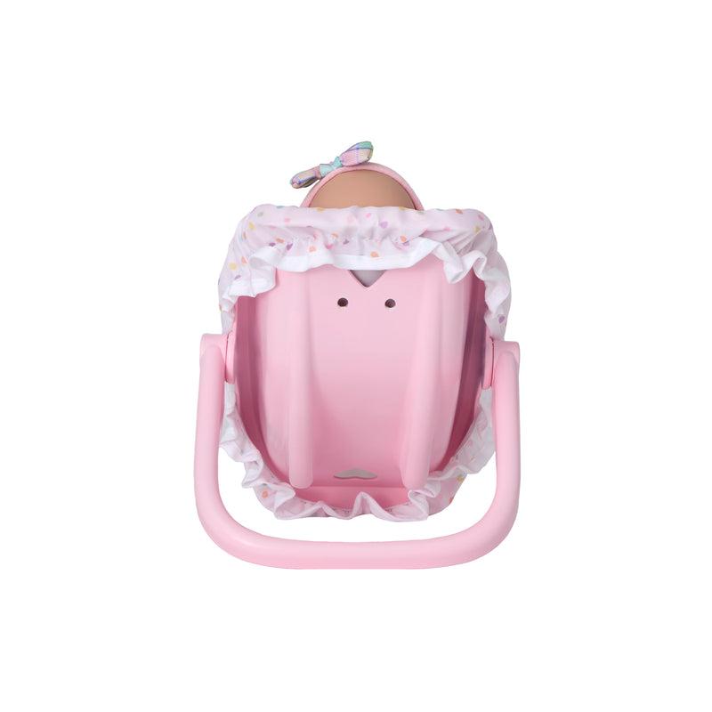 Little Cuties On The Go Playset 8" Baby Doll, New for 2025!  Expected to ship in May!  Pre-Order!