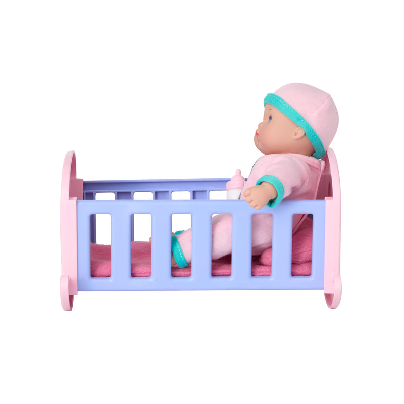 Little Cuties Nighty Night Playset 8" Baby Doll, New for 2025!