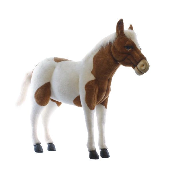 PONY BROWN AND WHITE  RIDE ON  42''L X 40" H