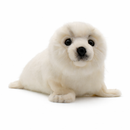 Seal White Lying 12" L