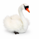 Swan White 11" H