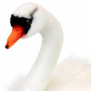 Swan White 11" H