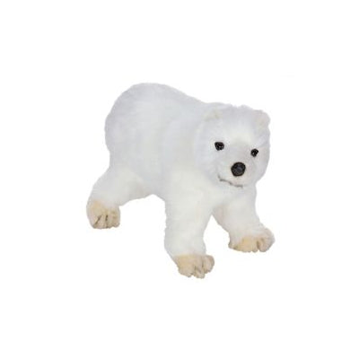 Polar Bear Cub Small on 4 Feet, 14" L