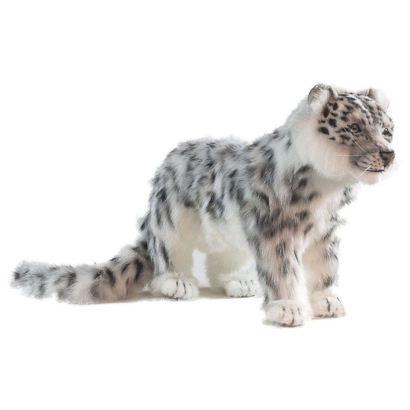 SNOW LEOPARD STANDING 32" L X 11"H, Endangered Animal