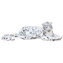 SNOW LEOPARD  LAYING LIFE SIZE  63''L, Endangered Animal
