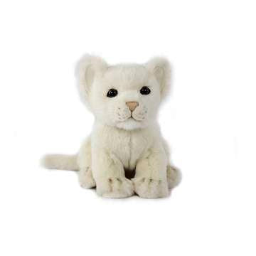 Lion Cub, White, 6.5" L