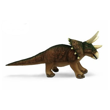 Triceratops (Brown) 27" L