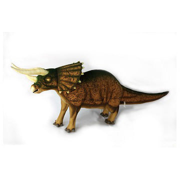 Triceratops (Brown) 50" L