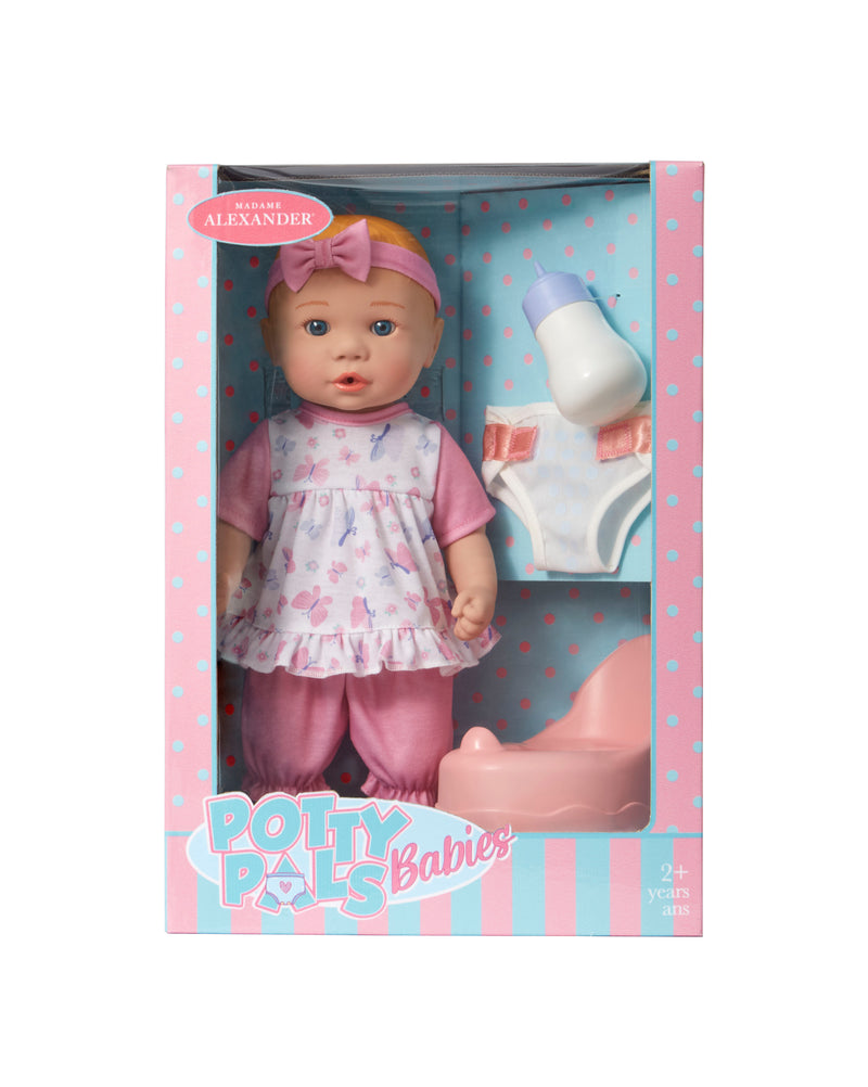 Potty Pals Baby, 13", Light Skin Tone, New for 2024!  Ships May!  Pre-Order!