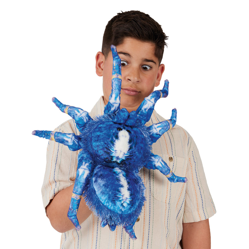 Blue Tarantula 6 Finger Glove Puppet