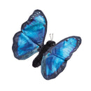 Blue Morpho Butterfly Finger Puppet!