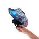 Blue Morpho Butterfly Finger Puppet!