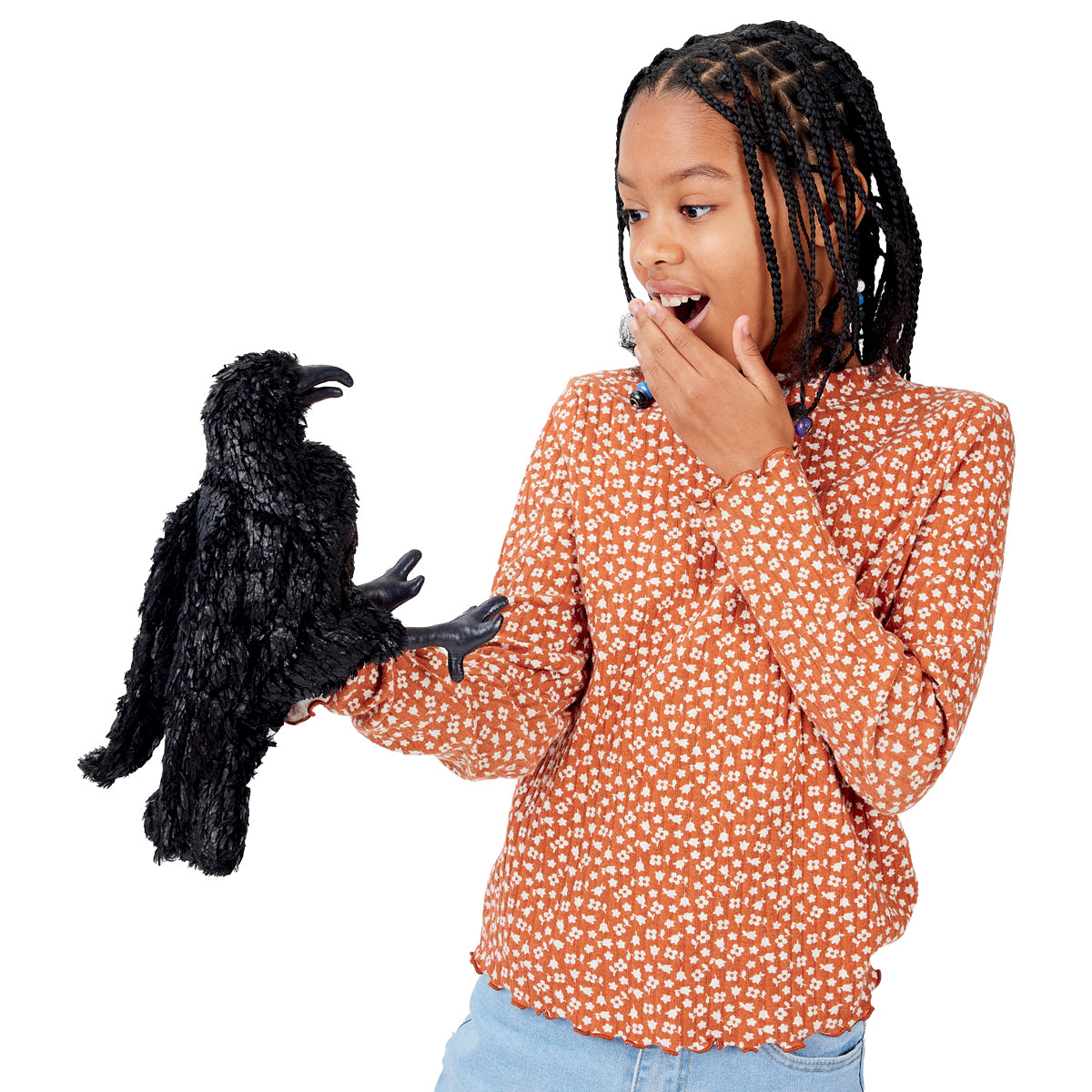 Crow Hand Puppet