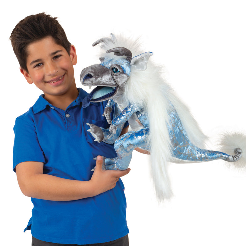 Ice Dragon Hand Puppet