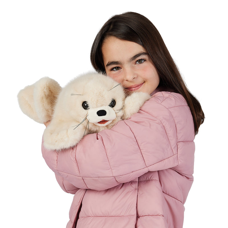 Harp Seal Pup Hand Puppet
