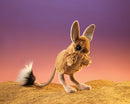 Jerboa Finger Puppet Inspired by the Kangaroo Mouse in Sci-Fi Movie, "Dune".  New for 2025!