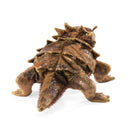 Lizard, Horned Hand Puppet, New for 2025!  In Stock!