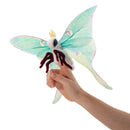 Mini Luna Moth Finger Puppet, New for 2025!