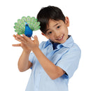 Mini Peacock Finger Puppet