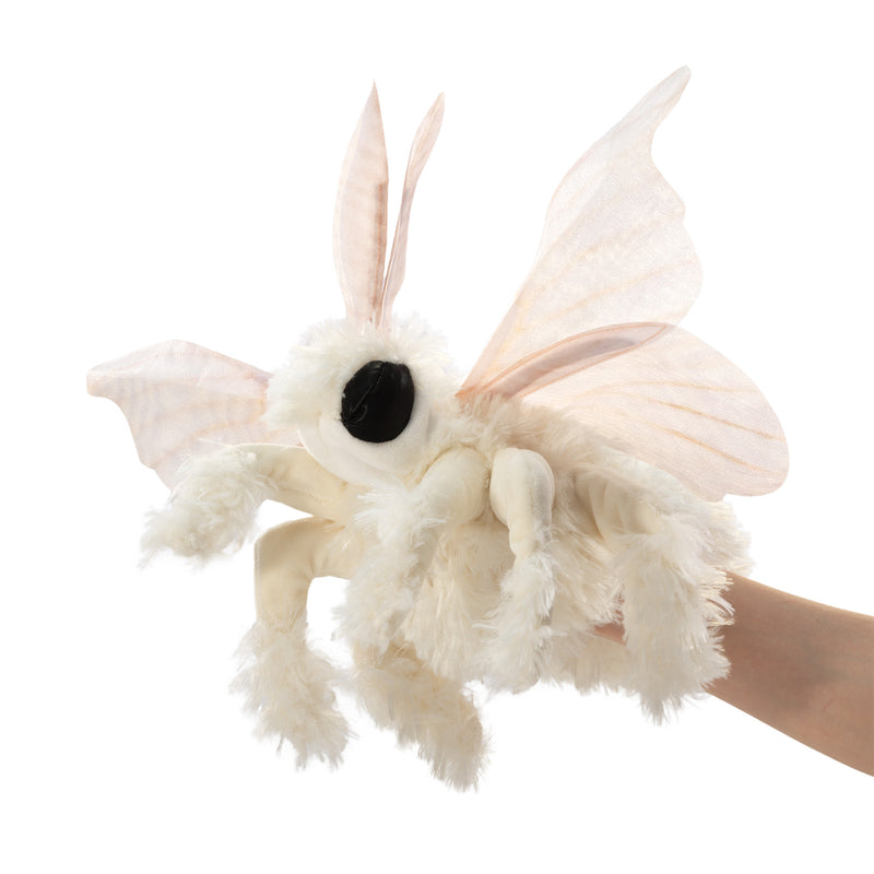 Poodle Moth Hand Puppet (full glove puppet), New for 2025!  In Stock!